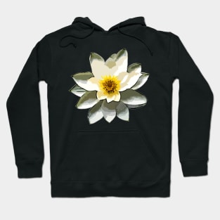 White Lotus Art Hoodie